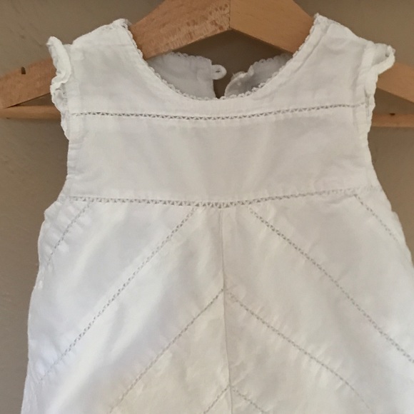 Baby Gap White Diagonal Dresses - Picture 2 of 4